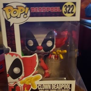 Clown deadpool pop